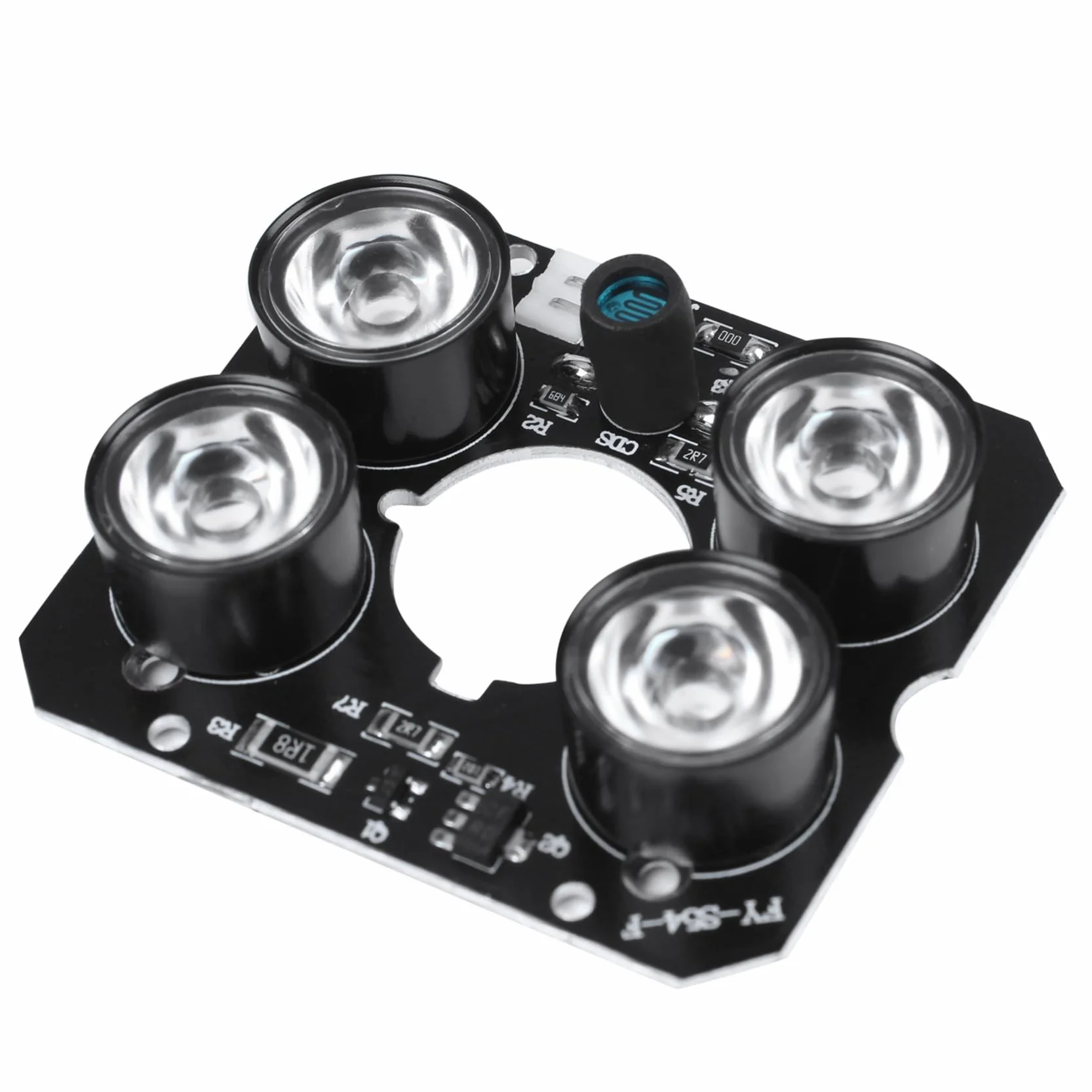 Array IR LED Luz Punto 4X Panel Infrarrojo 52mm para Cámara CCTV