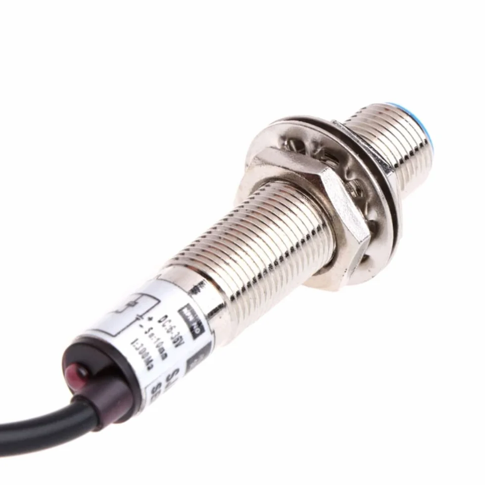 Contador LED digital de RPM DC 8-24V con sensor Hall NPN 10-9999RPM
