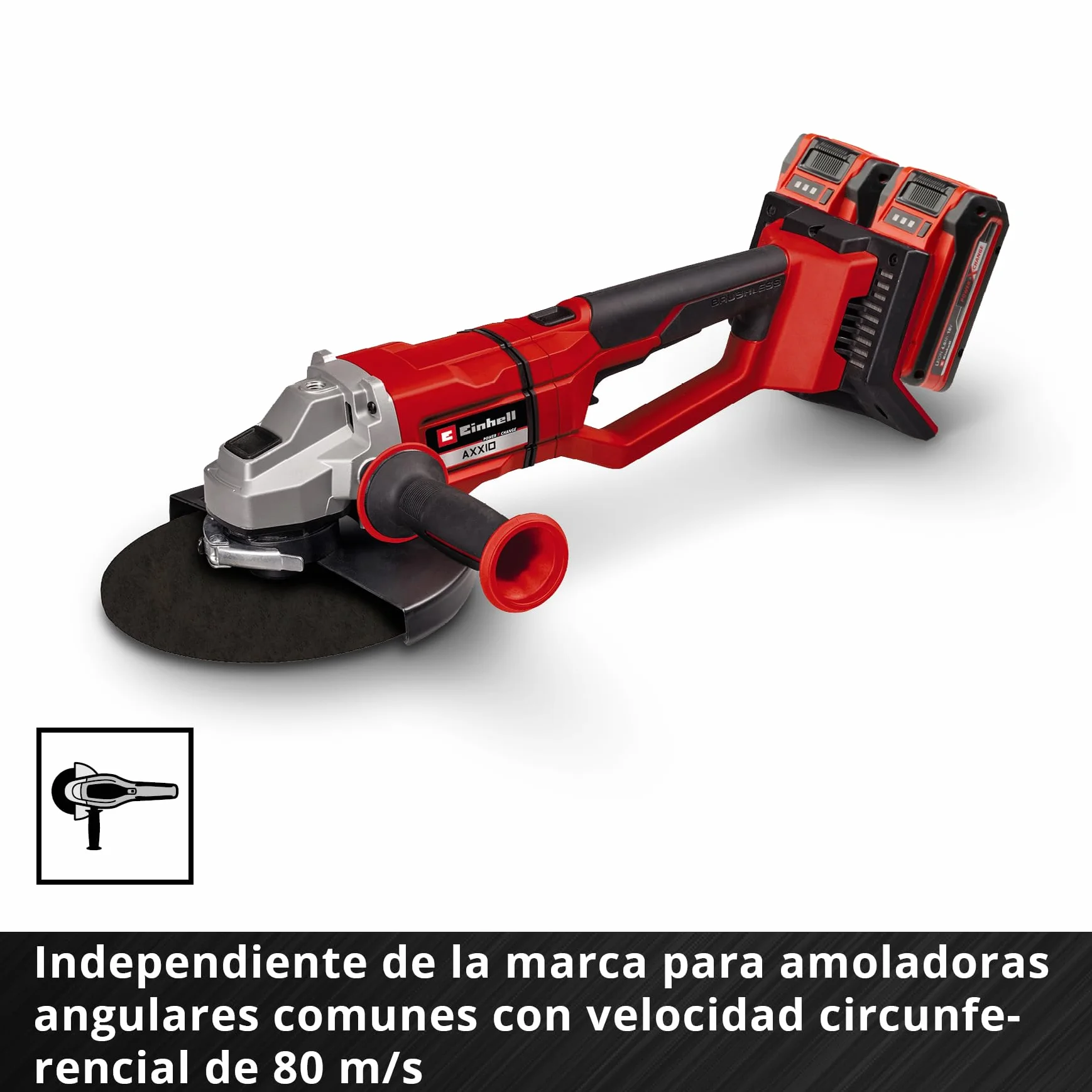 EINHELL Lote de 10 discos 230x2mm inox metal