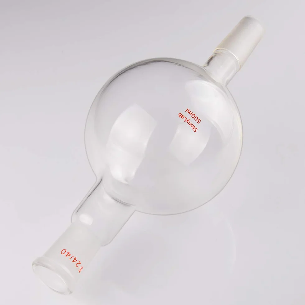 Depósito de Cromatografía de Vidrio Borosilicato 500 ml 24/40 Junta Estándar