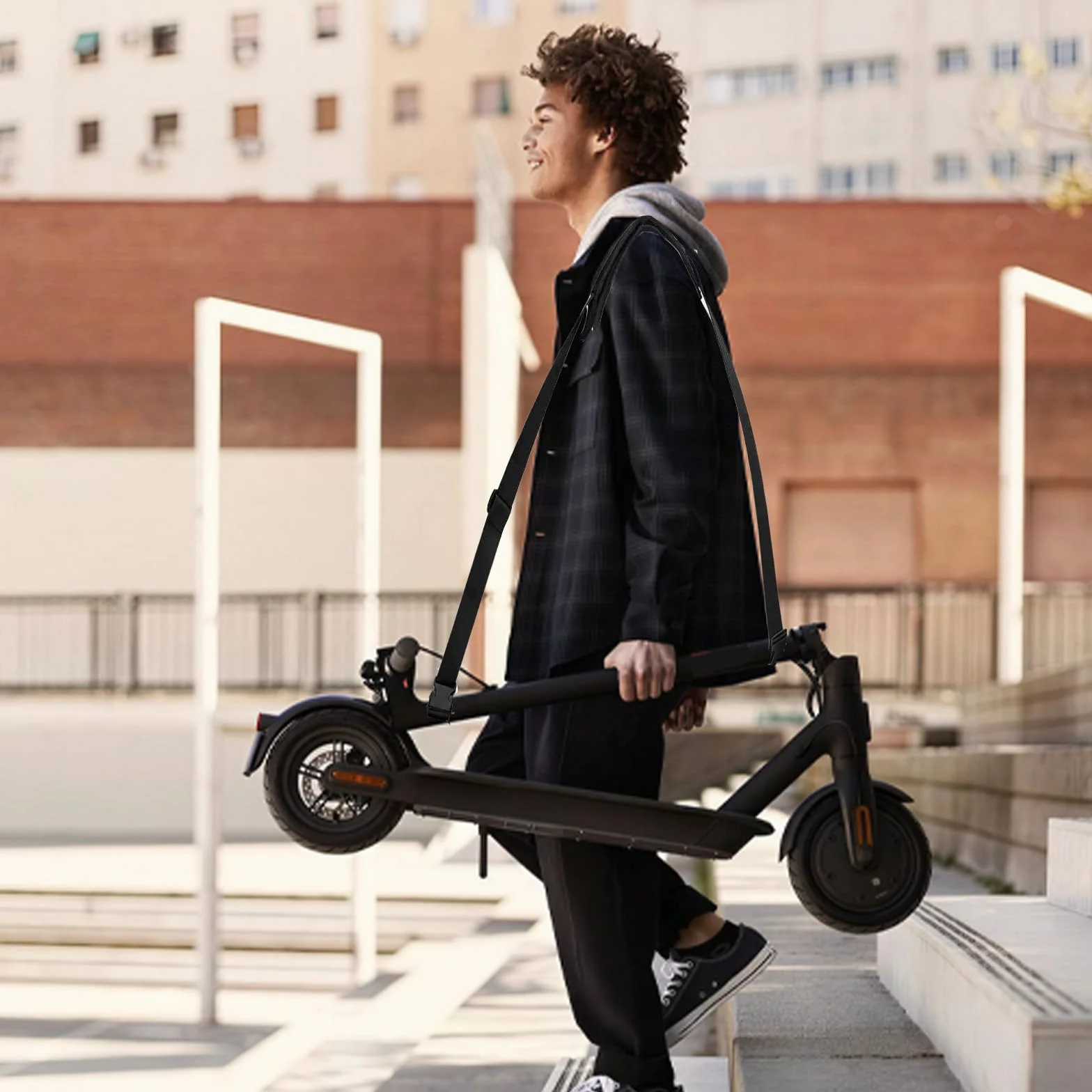 Correas de transporte antideslizantes ajustables para draisianas, bicicletas y sillas plegables | Juego de 2