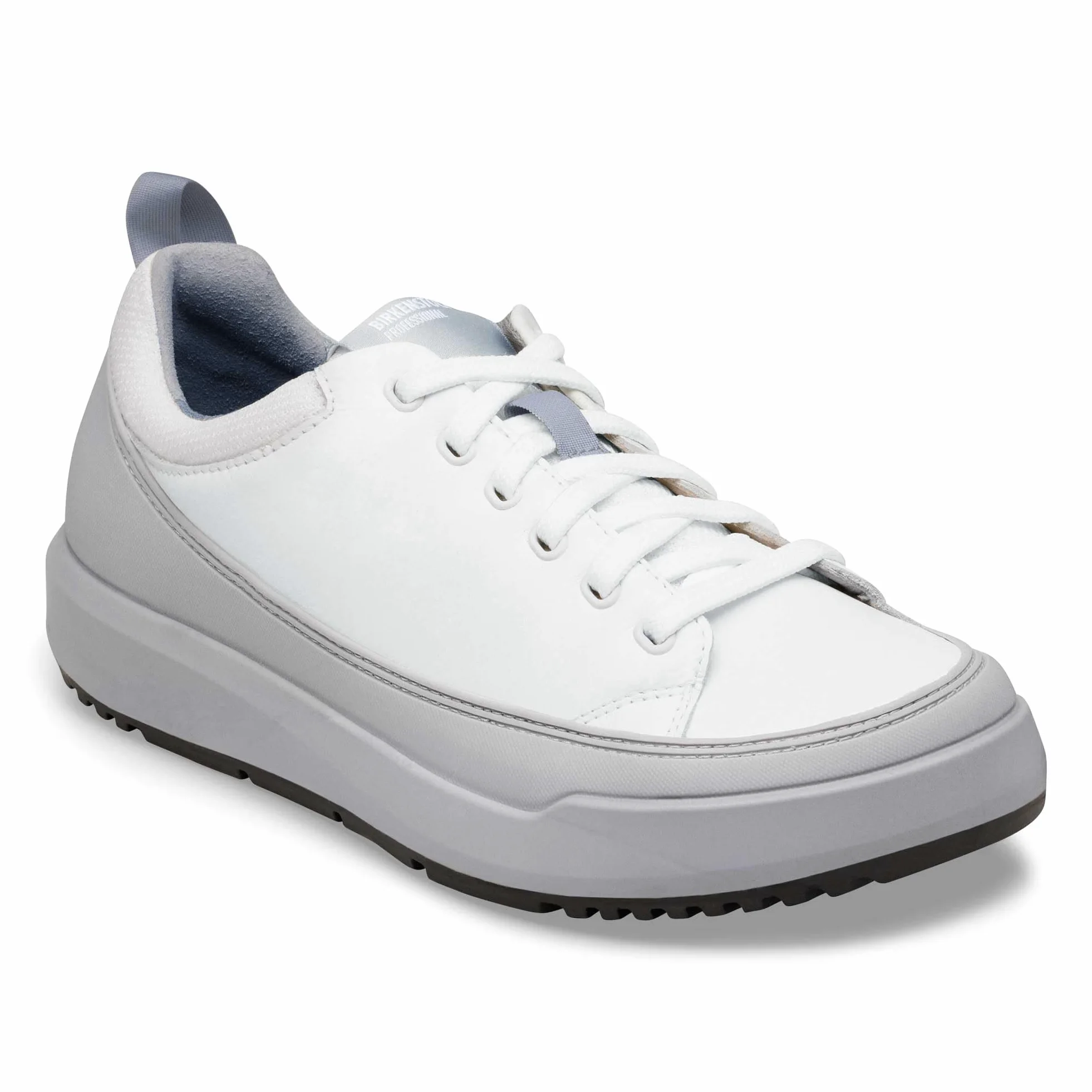 Birkenstock Zapatos de trabajo para hombre O2 SR FO ESD – Melbourne PRO – Zapatos de trabajo certificados según EN ISO 20347:2022 – Antideslizante con plantilla azul profundo intercambiable