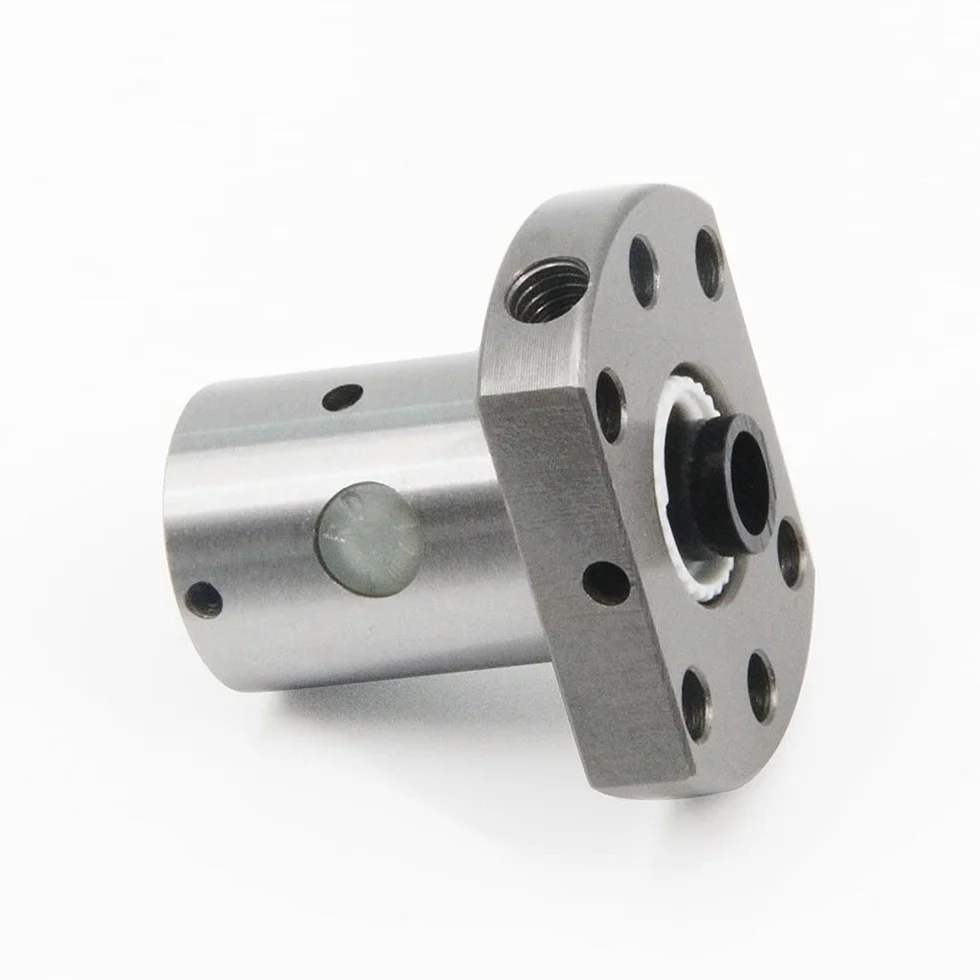 SFU1204 Tornillo de Bola Diámetro 12mm Paso 4mm Tuerca Simple para CNC