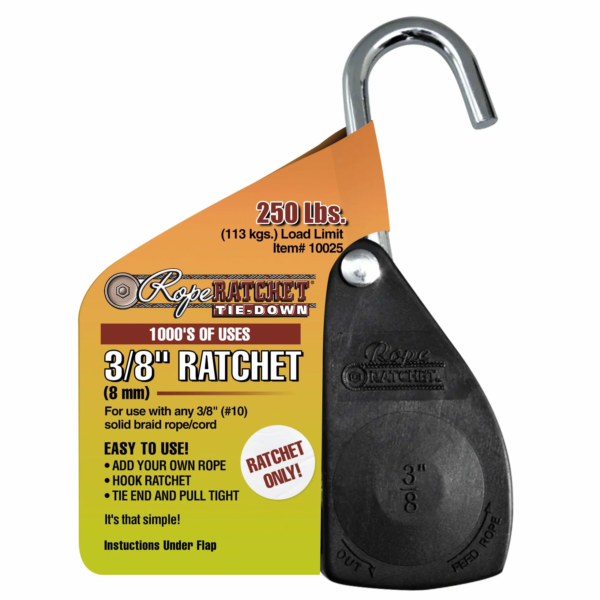 Carolina North Mfg., Inc. 10026 Rope Ratchet 1cm