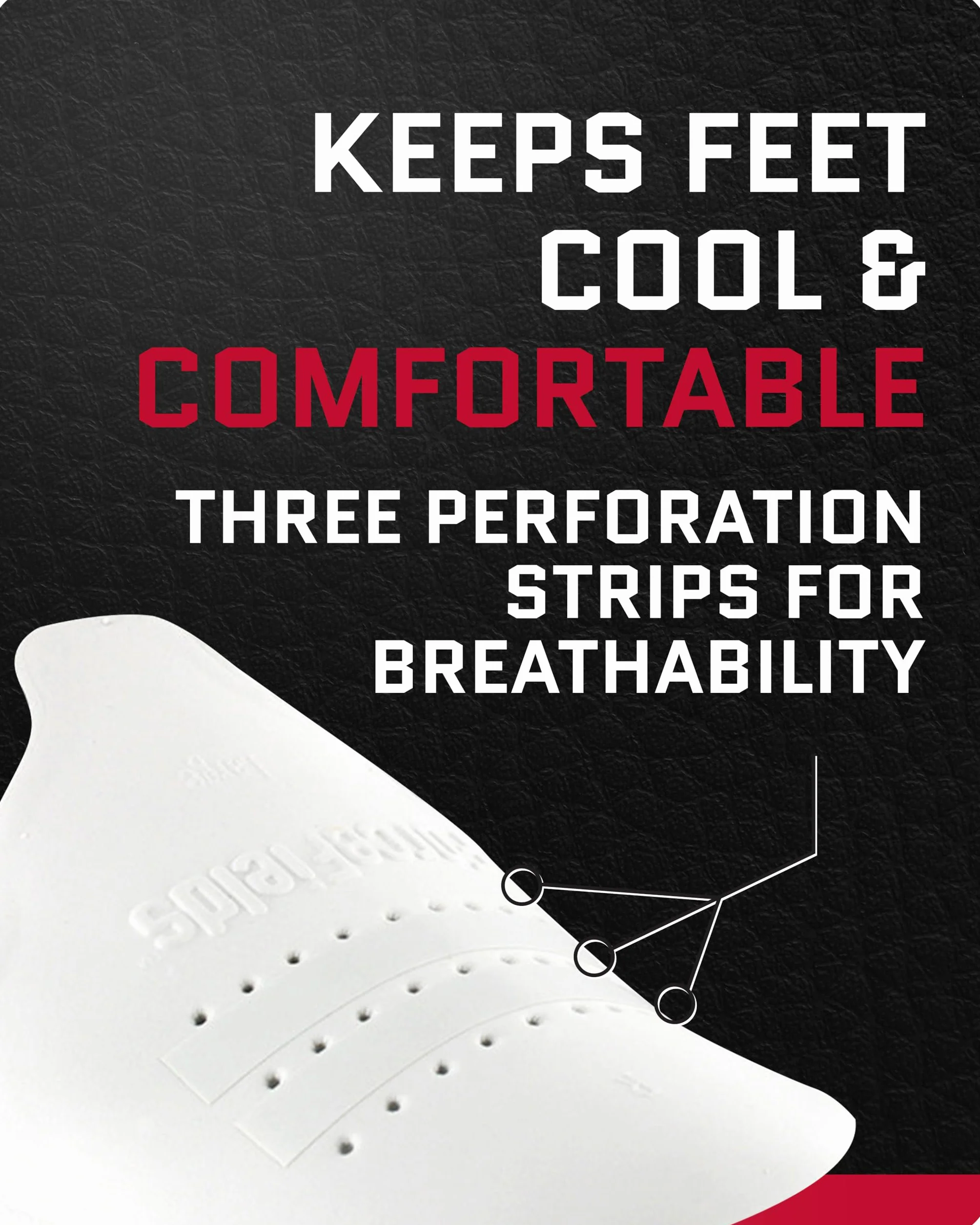 Forcefield Protector antiarrugas para dedos de los zapatos