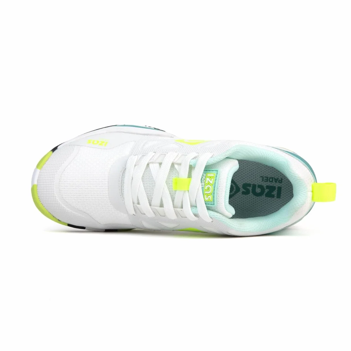 Zapatillas de Padel Hombre Mujer Cordones Suela Antideslizante Ligeras Transpirables Alto Rendimiento Unisex Blanco Negro Rosa
