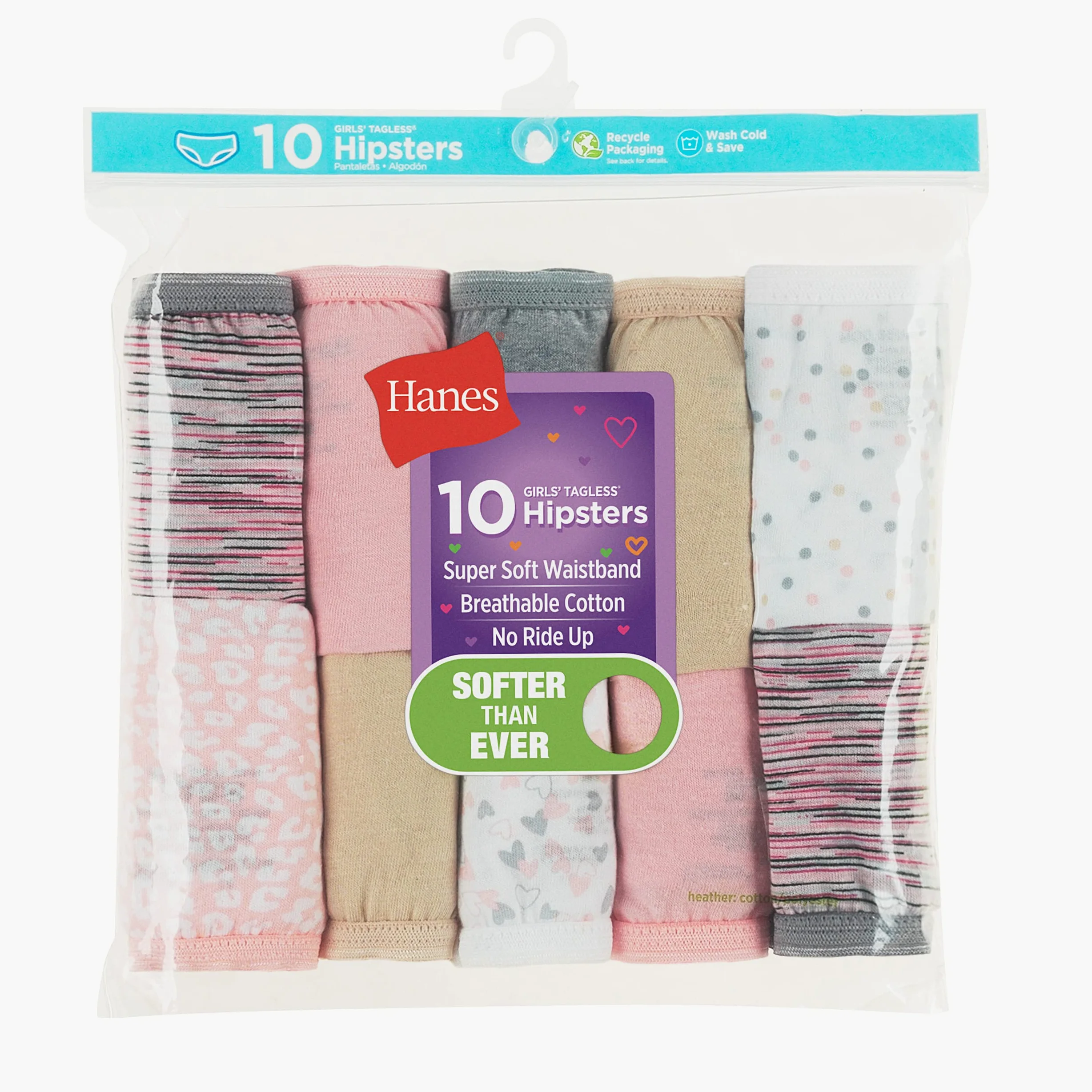 Hanes Mens Cotton Briefs 10-Pack (GP10BR)