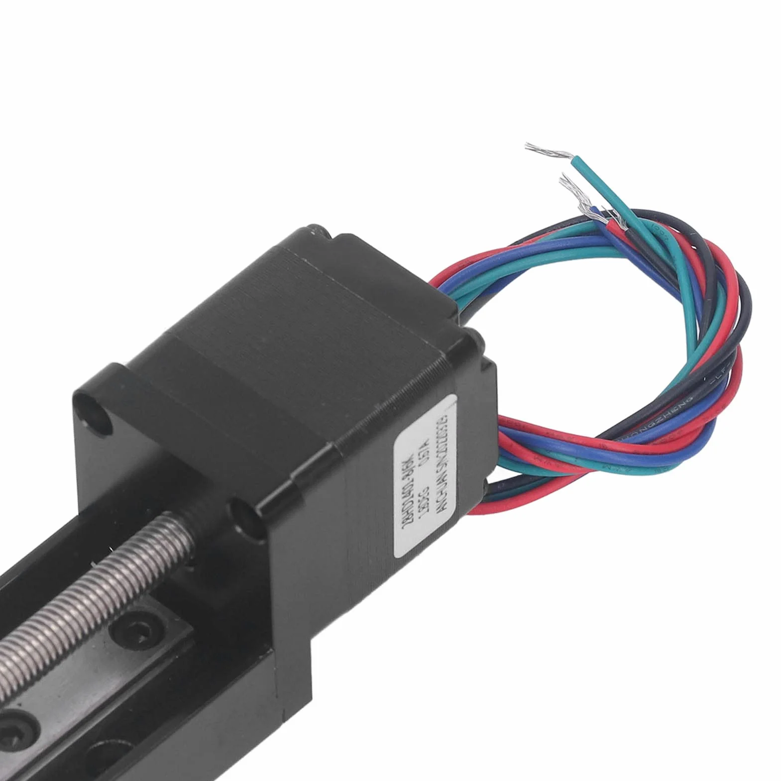 Actuador Lineal de Viaje Ejes X Y Z, Mesa Corredera 0-120mm/s Carrera 100mm para Impresora 3D CNC DIY