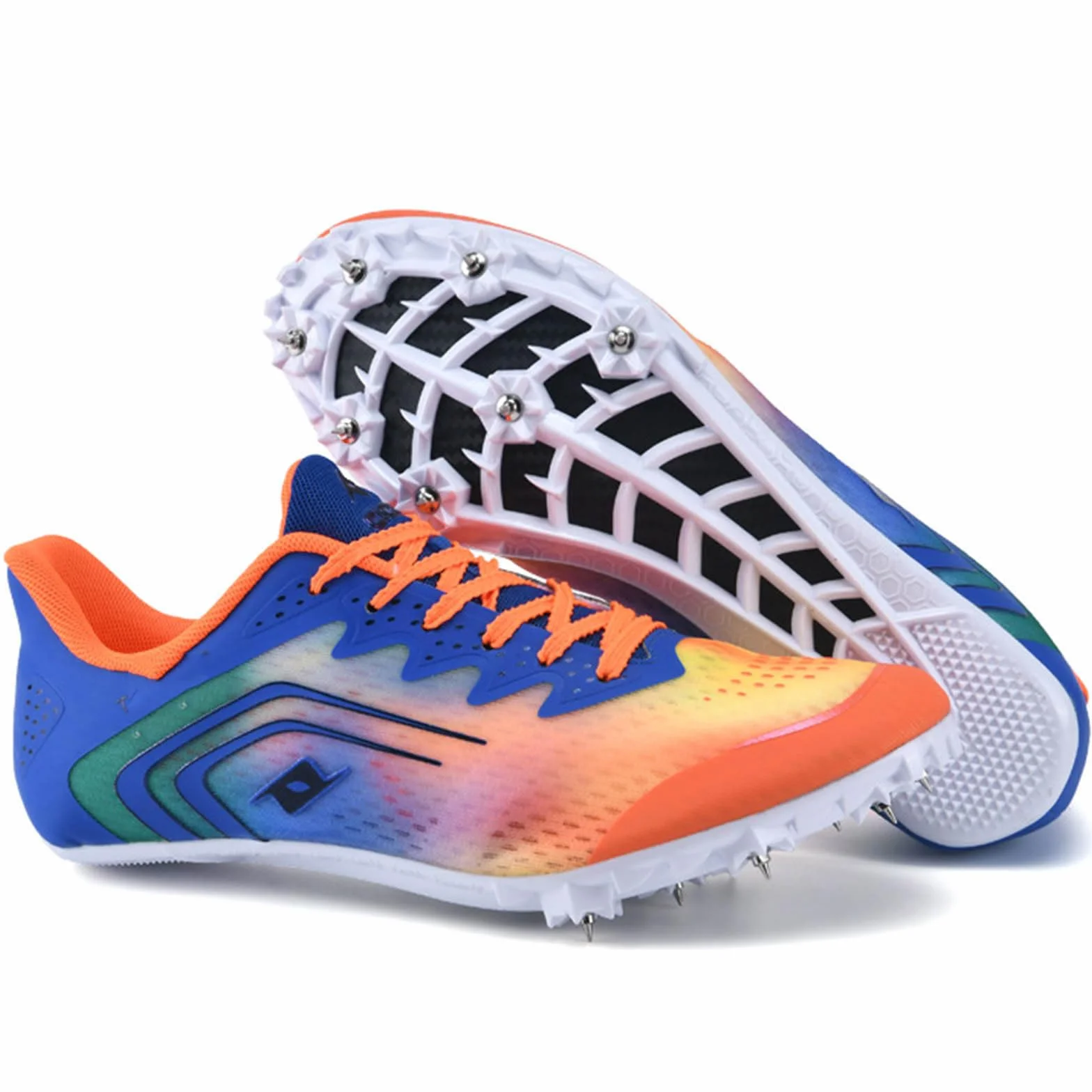 Generisch Concurso de atletismo para estudiantes masculinos y femeninos zapatillas de correr con tacos