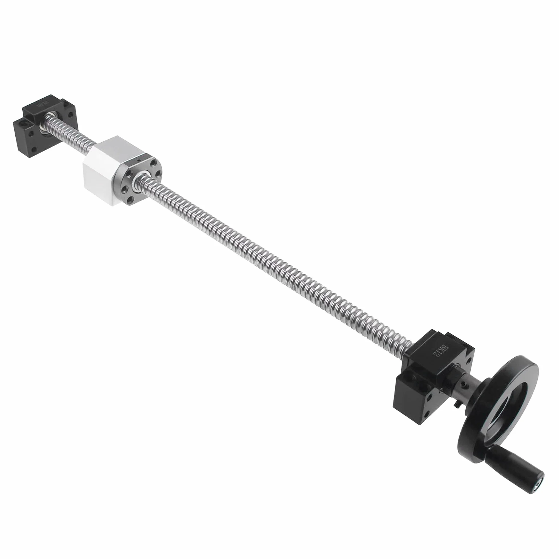 CNCMANS SFU1605 husillo de bolas 300 mm acero inoxidable guía lineal BK12 BF12