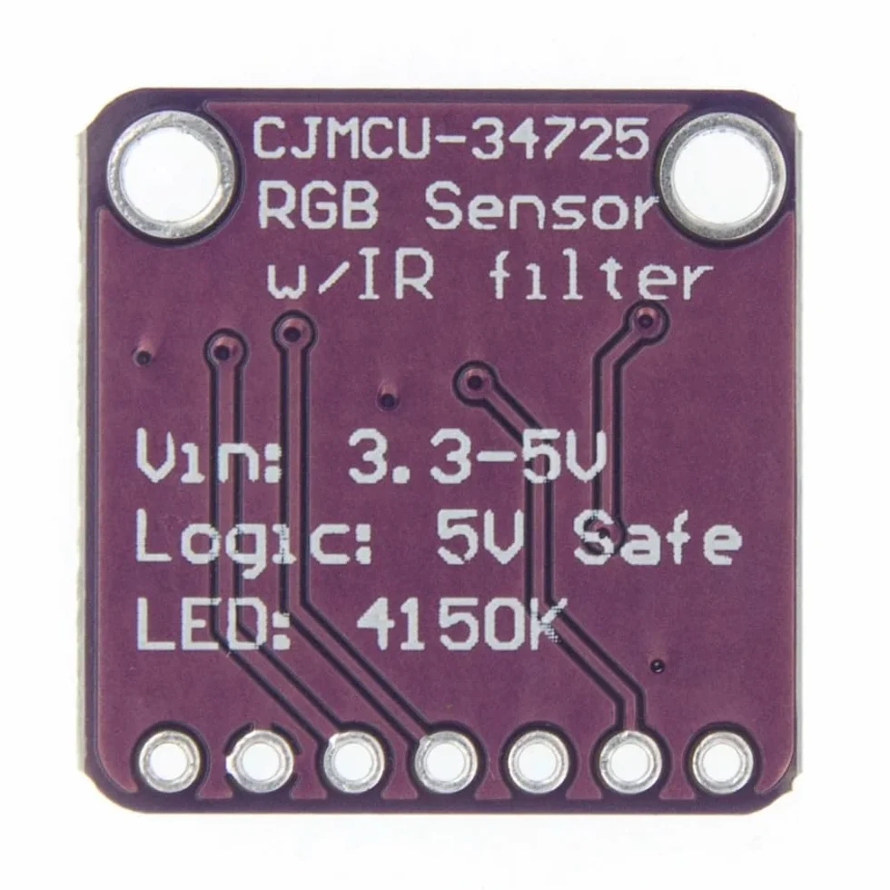 DollaTek Módulo de reconocimiento de Sensor de Color TCS34725 RGB para Arduino