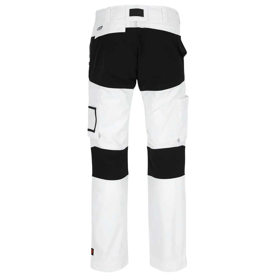 Herock Héctor Multibolsillos Pantalones De Trabajo Blanco/Negro