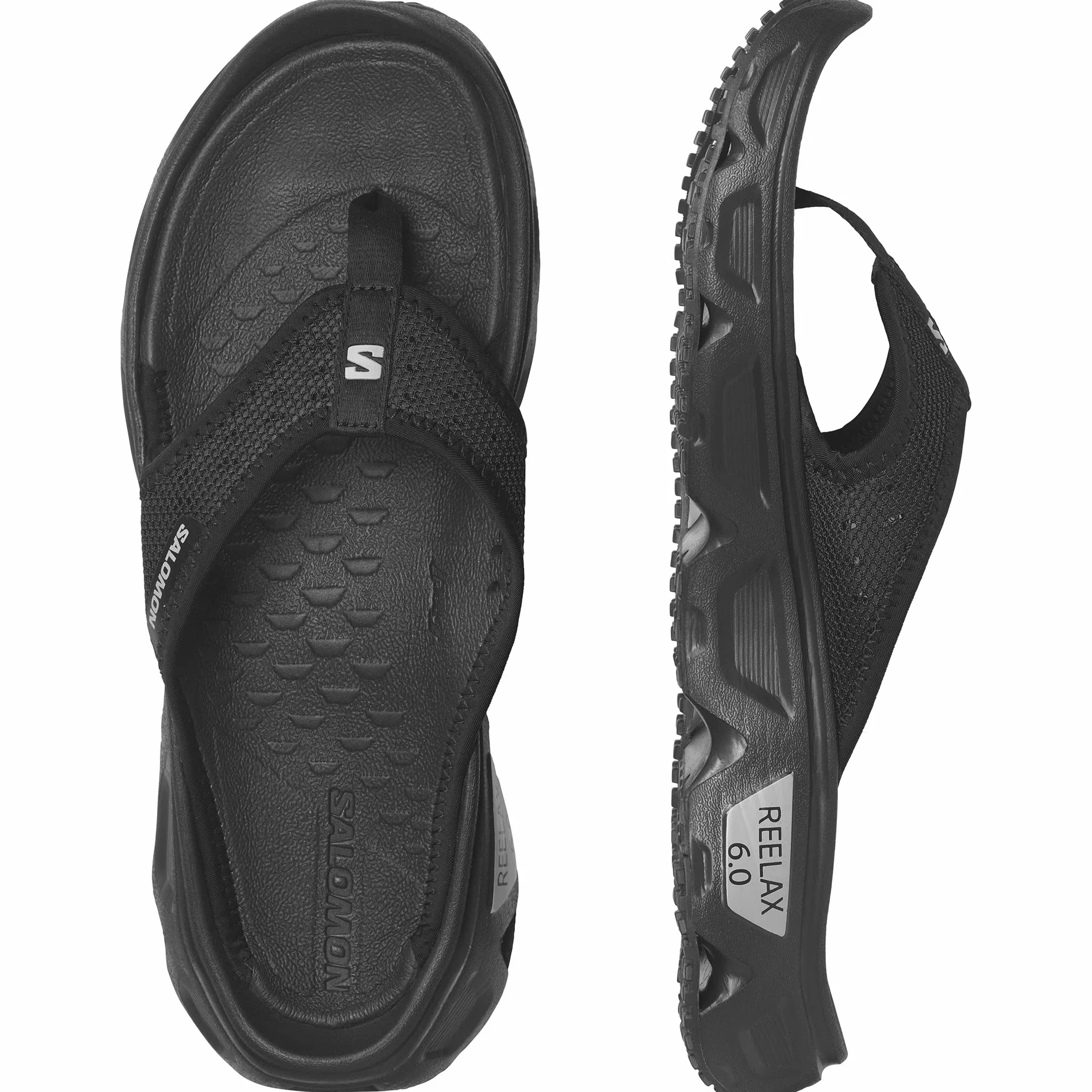SALOMON Reelax Break 6.0 Calzado de Recuperación para Hombre, Zancada amortiguada, Sujeción del pie sin costuras, Ligereza