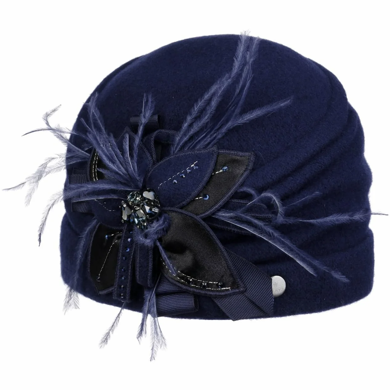 Lierys Beanie de Lana Caramagna Mujer - Made in The EU Gorro hervida Invierno otoño/Invierno