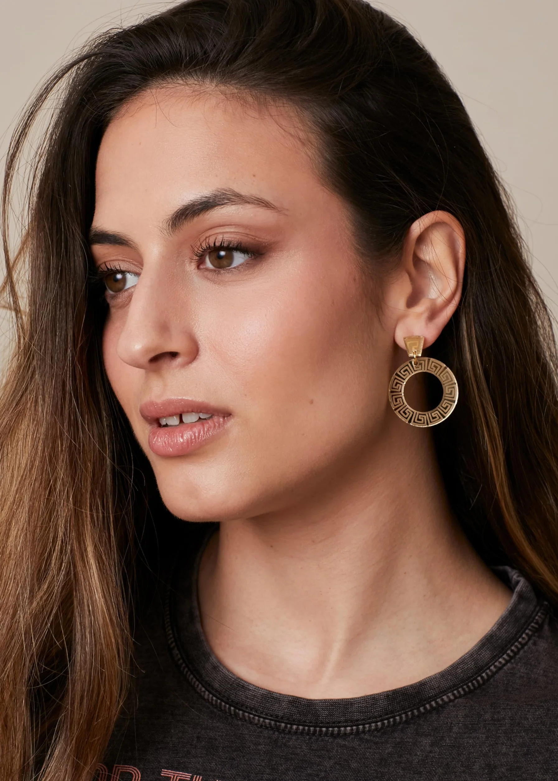 Soul | Pendientes Olimpo Hércules Mujer de Acero y Metacrilato Regalo