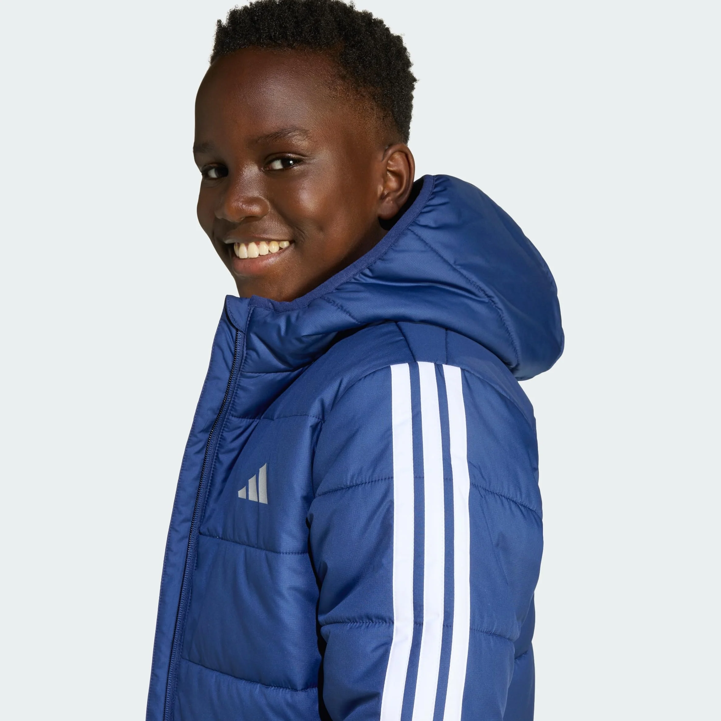 adidas Unisex Kids' Chaqueta acolchada Essentials 3 Stripes