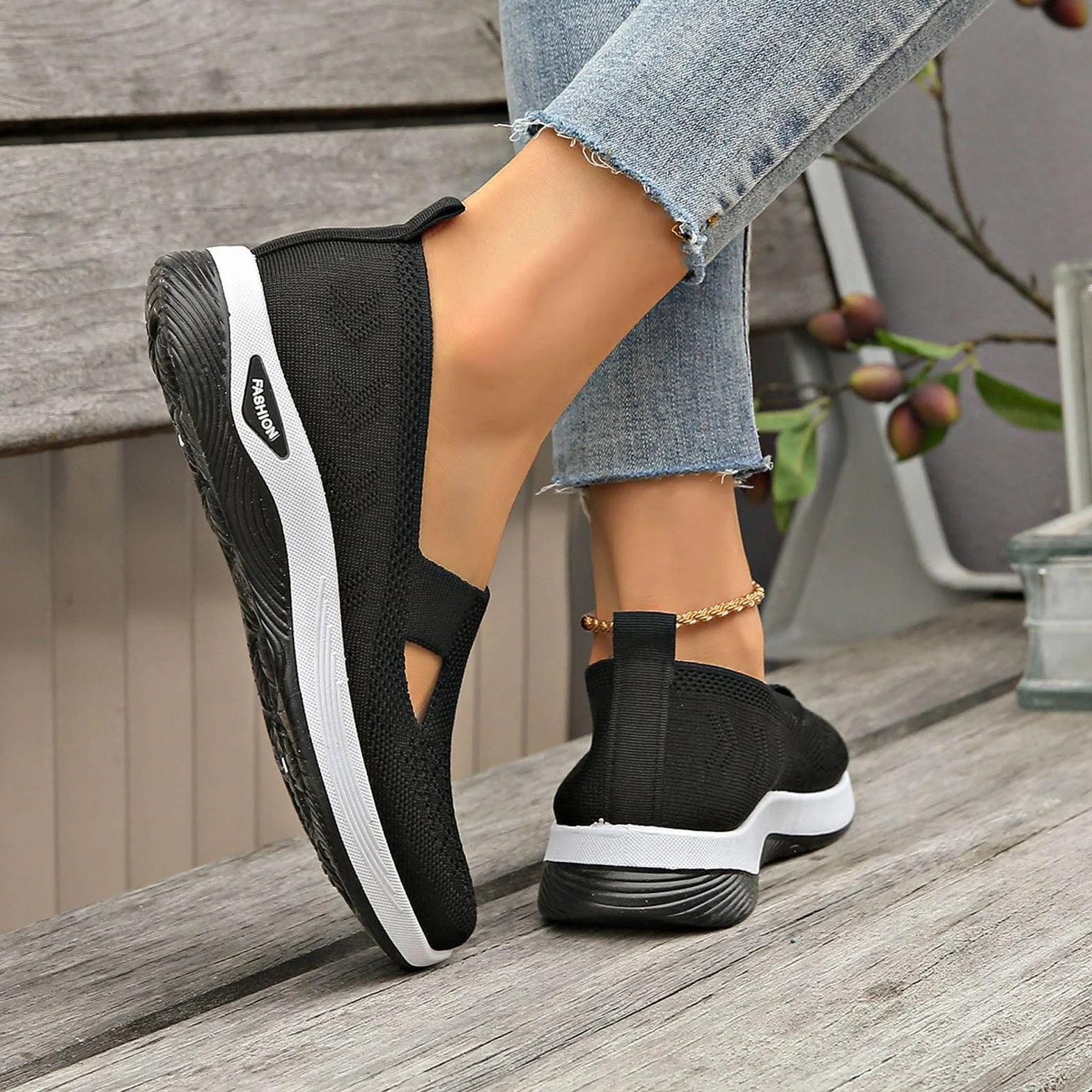 Zapatos Verano Mujer Ortopedicas Zapatillas sin Cordones Comodos Ligeros Sandalias Palas Transpirables Manos Antideslizantes Calzado Malla Deporte Senderismo 35-44