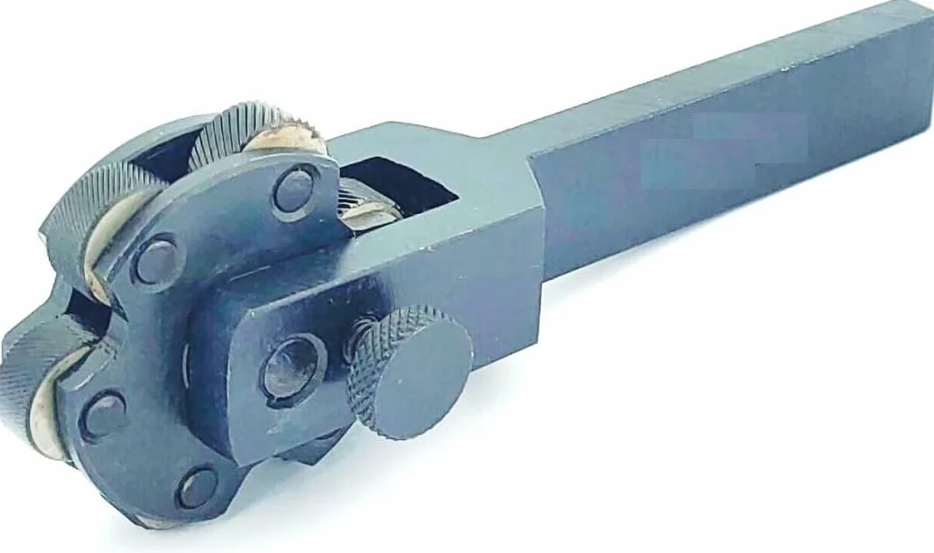 Herramienta de moleteado de torno multitextura 6 ruedas 3/8 x 7/8 x 5-1/2 pulgadas