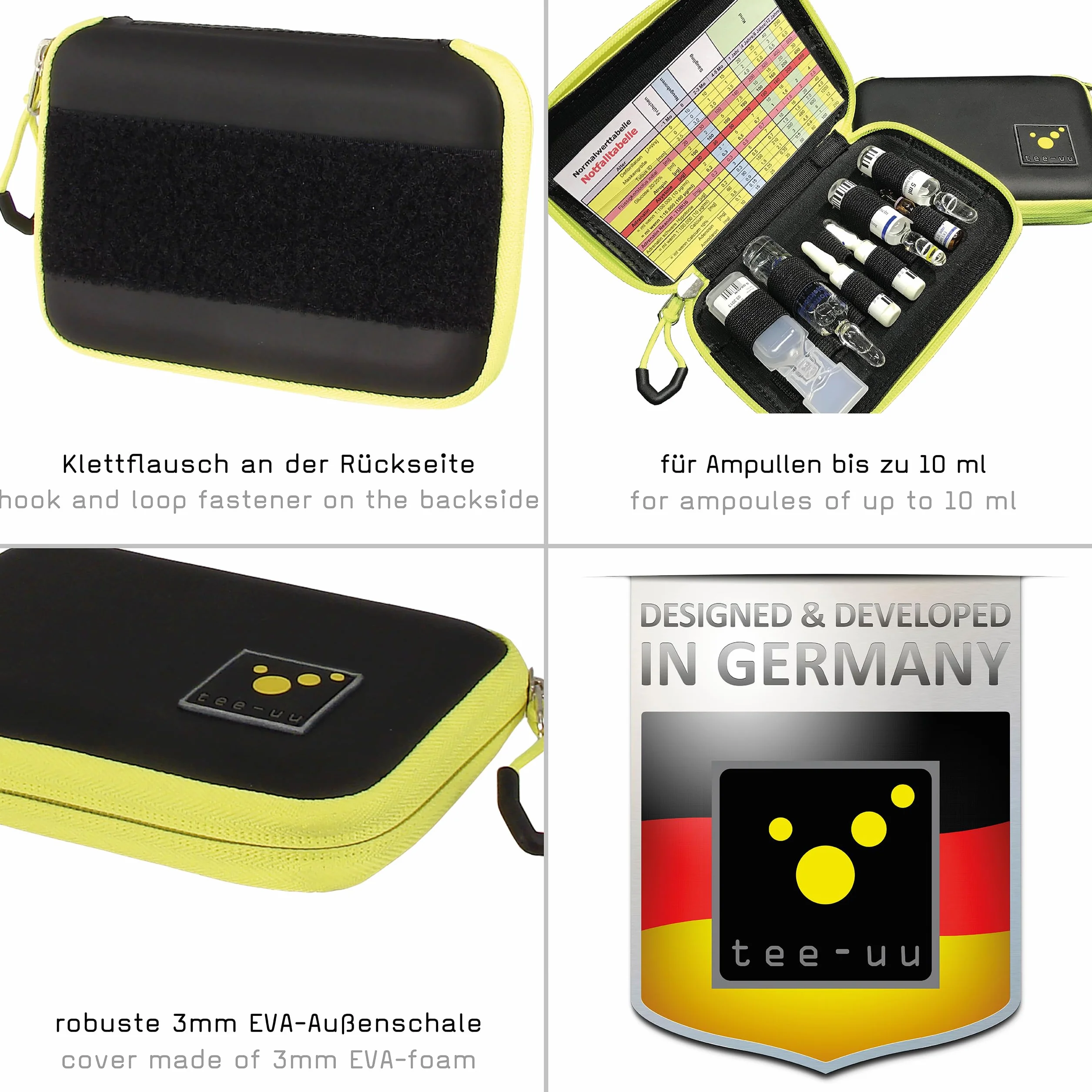 Ampulario antigolpes para emergencias AMPUSAFE