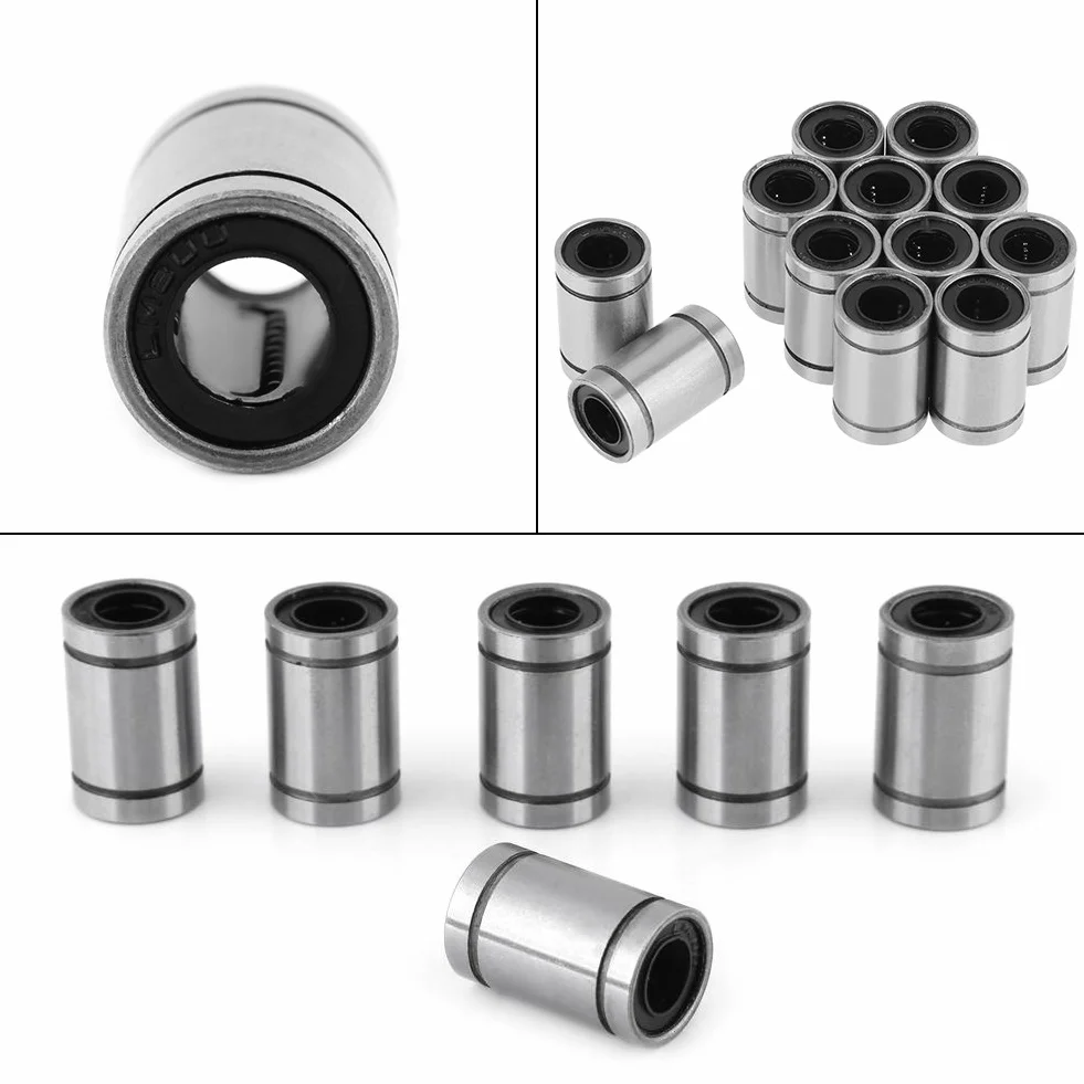 Rodamientos de Bolas Lineales LM8UU 8mm 15mm para CNC Impresora 3D