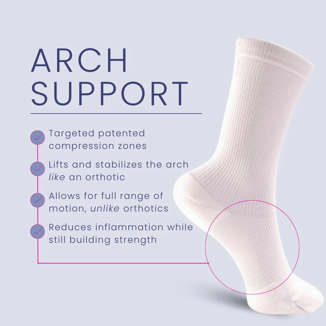 Apolla The Infinite Compression - Calcetines de media pantorrilla para hombres y mujeres, como se ve en Shark Tank, Athletic, fabricados en Estados Unidos, 1 par