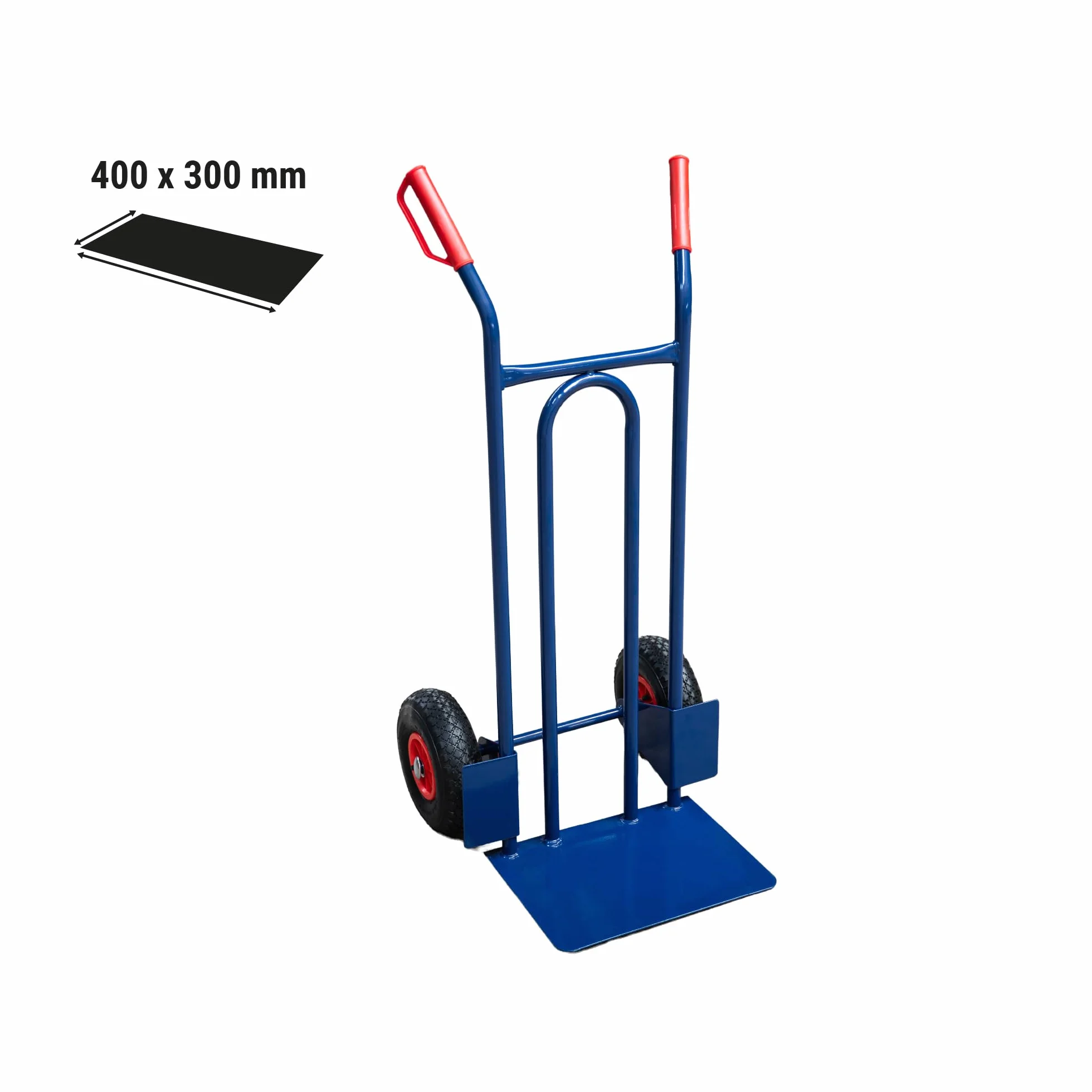 Carretilla Profesional Cofan con Pala Fija, Ruedas Neumáticas, Capacidad de Carga 250 kg