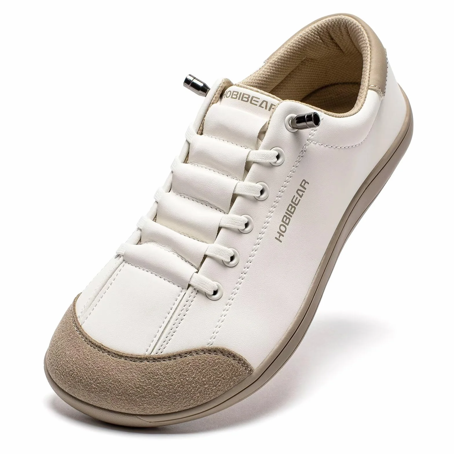 HOBIBEAR Zapatillas de Running para Hombre y Mujer | Drop Cero | Zapatillas de Trail Running de Cuero, Informales y Minimalistas