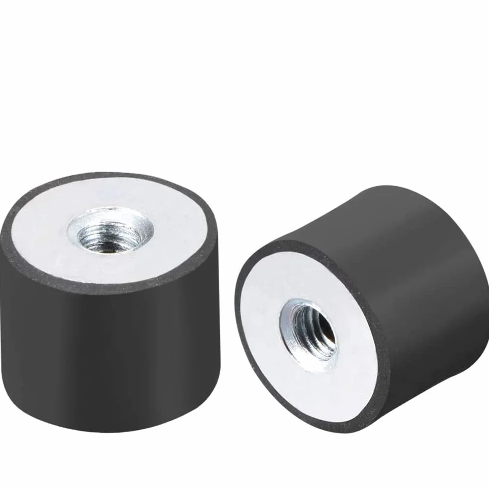 Silentblock 30x30 mm M8 Soportes de Goma Aisladores de Vibración
