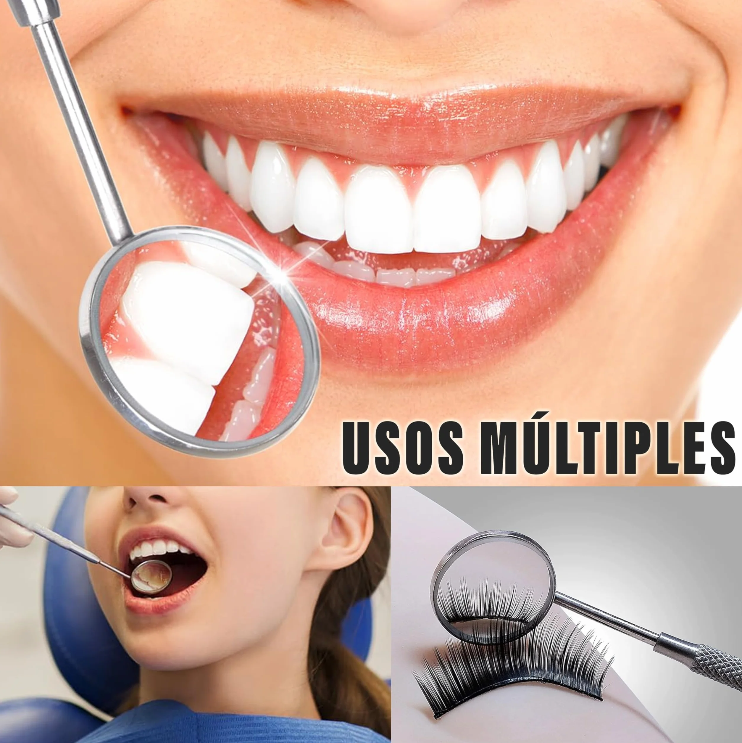 Espejo Dental con Mango Instrumentos dentales ARSUK