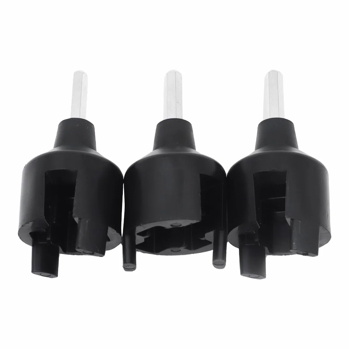 Ubric 3 piezas mandril cerca eléctrica tornillos aisladores anillos aislantes postes madera