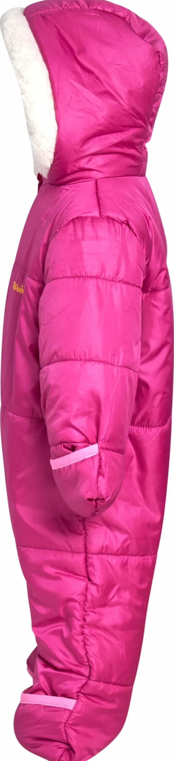 Rosa Platinum bebé niñas una pieza Cálido Invierno Puffer Snowsuit cochecito banderines rosa frutas del bosque 12 Meses