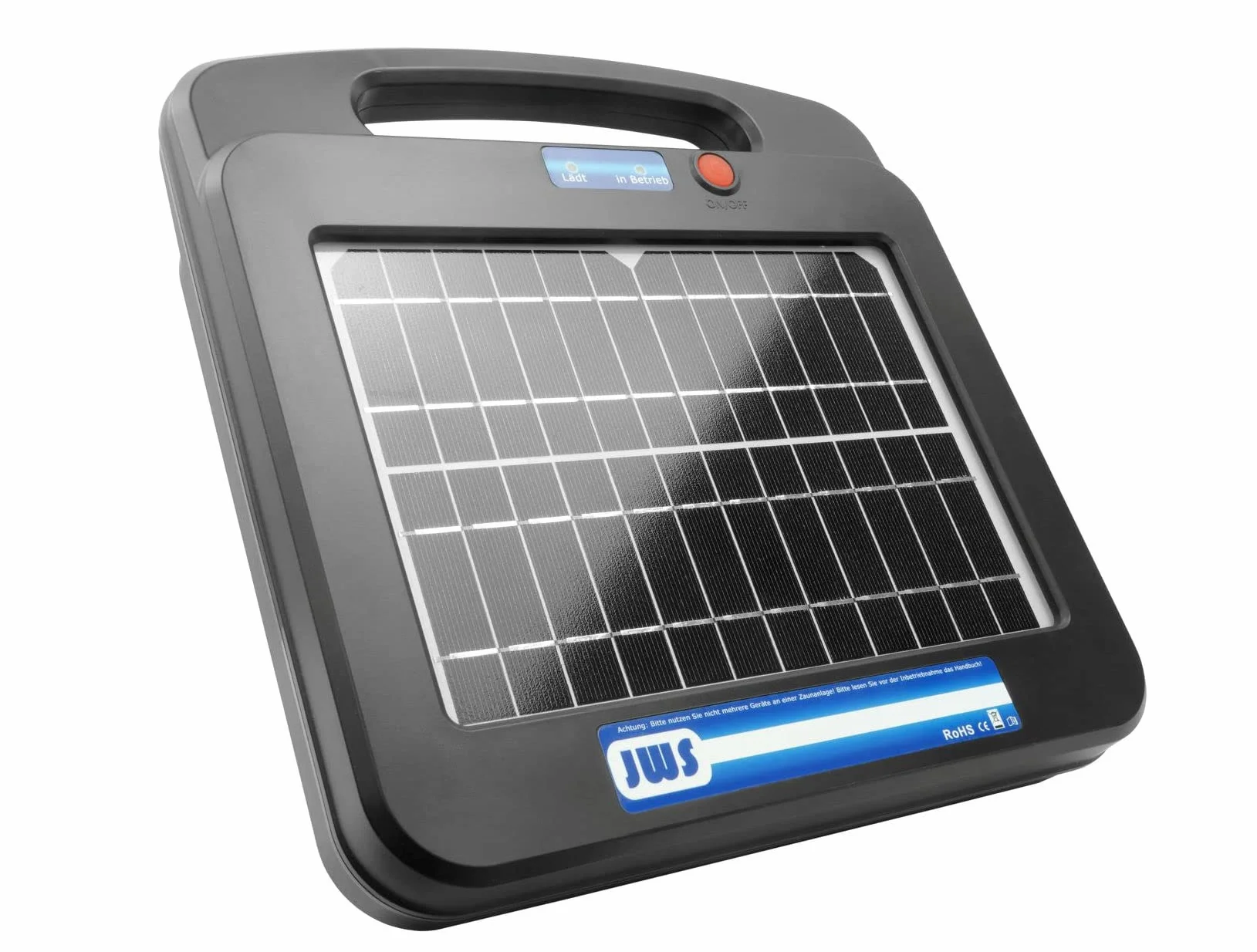 Electrificador de vallas solar 12V 5 km 0,25 julios