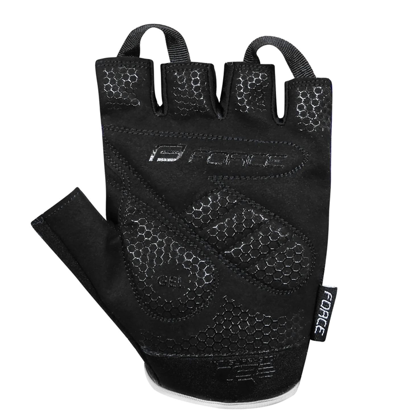 Force1 Hombres de la Fuerza Gel Guantes Guantes, Hombre, Guantes, Force Gel Mitts, Negro, XS