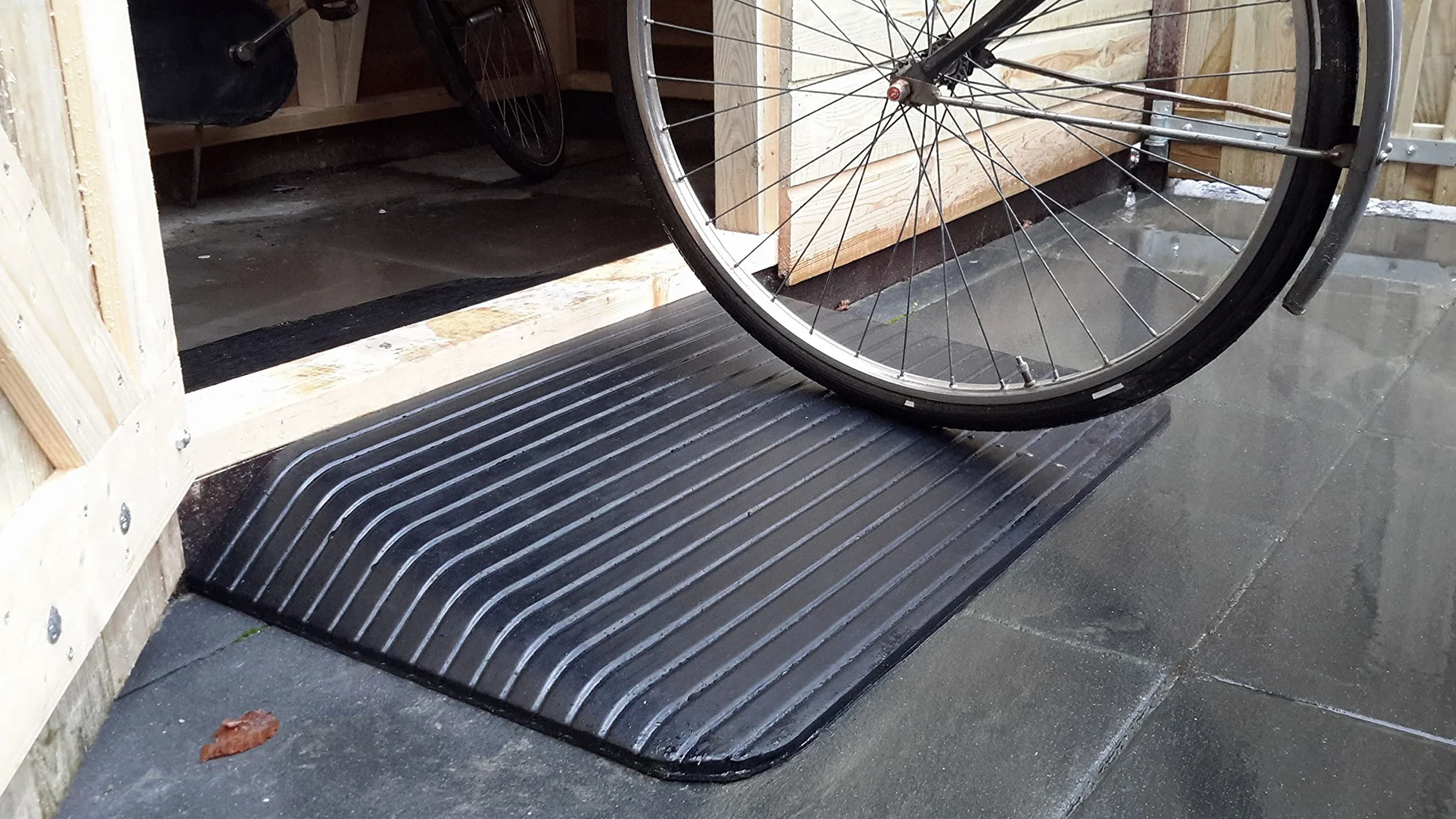 Bepco Rampa para sillas de ruedas de goma 9,0 x 90 x 53 cm