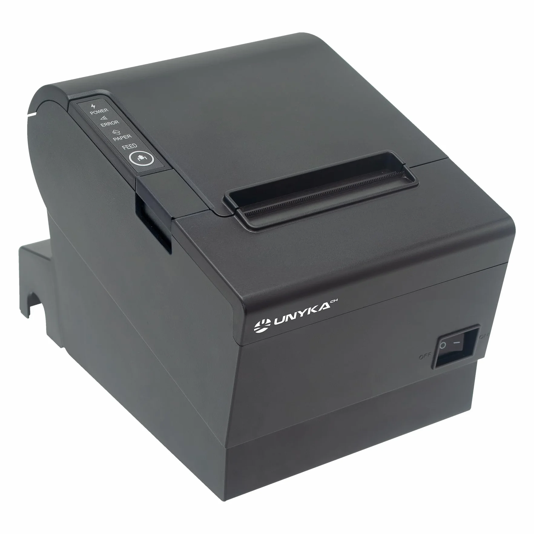 Unykach Impresora Térmica de Tickets POS5 con Corte Automático, USB, RJ12, RJ11, LAN, Compatible Windows, JPOS, OPOS, Linux, Android, Mac