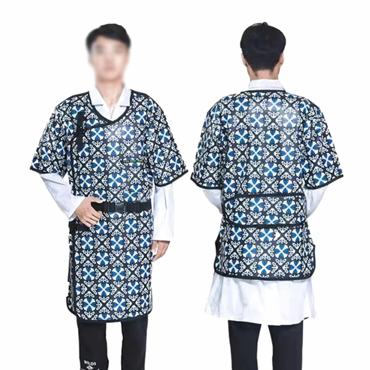 Chaleco de Plomo Delantal Protector de Plomo, Delantal de Plomo Resistente a la radiación de Rayos X, Chaleco, Ropa de Goma de Plomo Suave Unisex para Hospital Dental de Mascotas