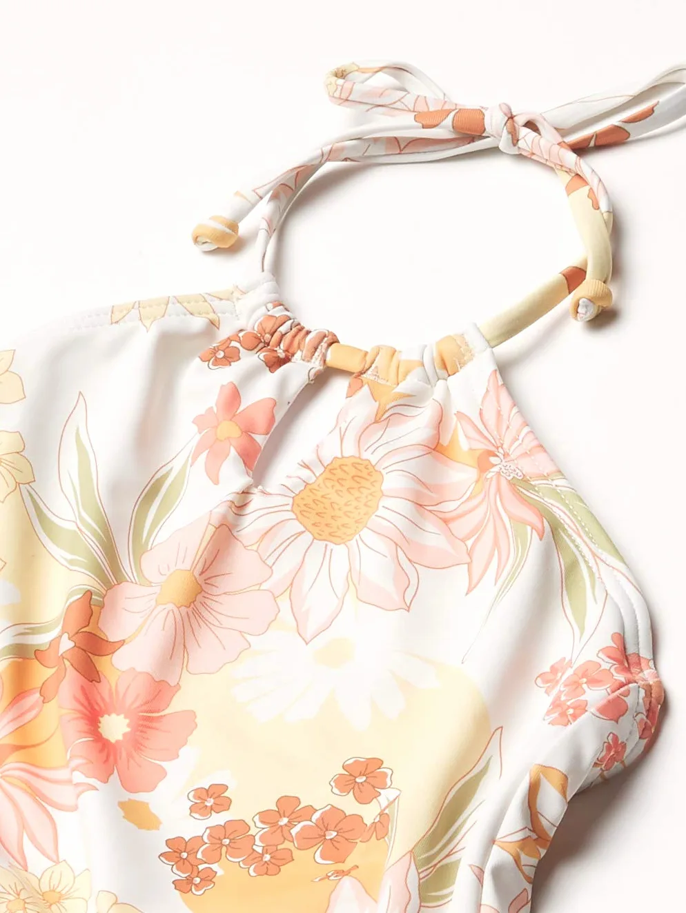BILLABONG Little bit of Sunshine One Piece Swimsuit Traje de Bao de una Sola Pieza para Niñas