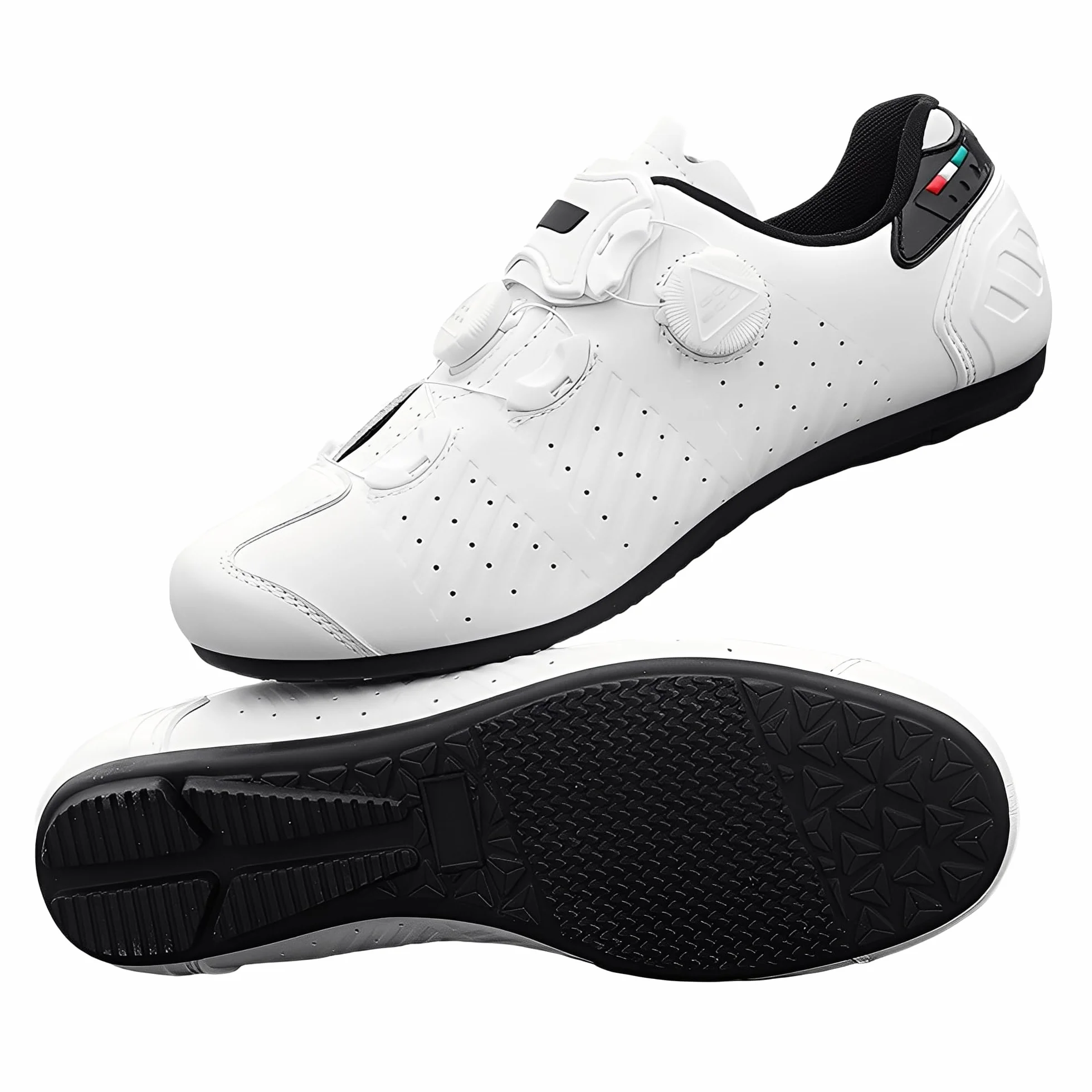 Zapatillas Ciclismo Montañ Sin Cala, Zapatos Bicicleta Montaña/Carretera Hombre Calzado Bicicleta, Zapatillas de Ciclismo Base Goma Antideslizante Ligeros