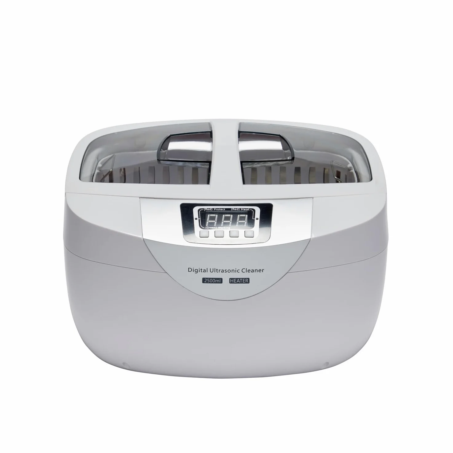 BPAC Limpiador Ultrasonidos con Cuba de 2.5 L - Limpiador Ultrasónico de 70 W para uso doméstico casual - Máquina ultrasónica para joyas y objetos pequeños