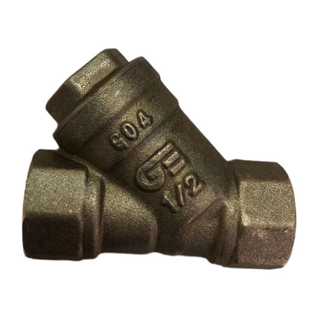 Filtro Colador de Latón Rosca Hembra 1/2" Malla Acero Inoxidable