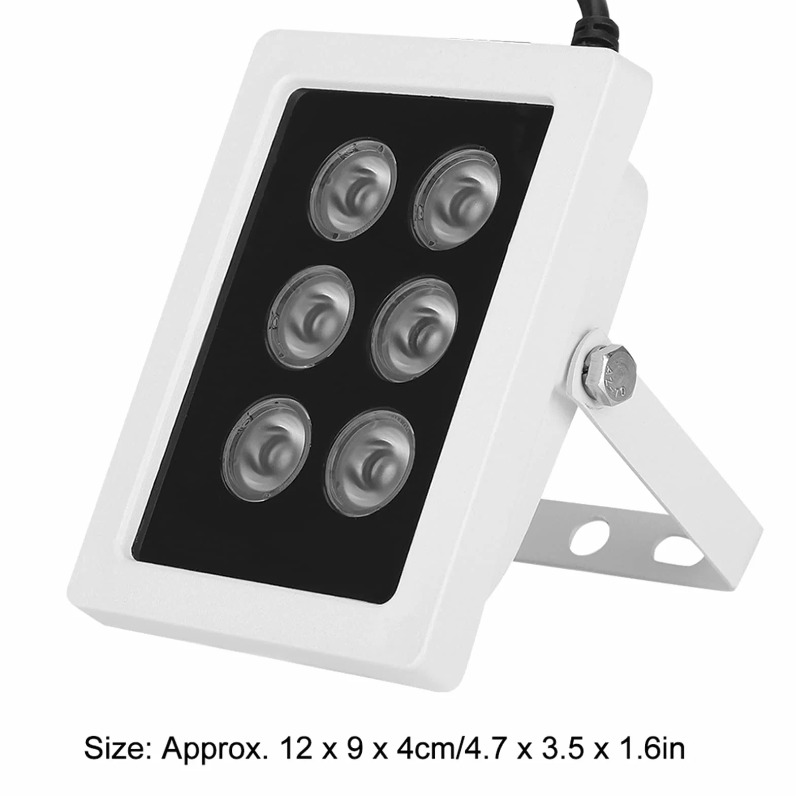 Iluminador IR DC12V 6W IP66 a Prueba de Agua para Cámara de Seguridad