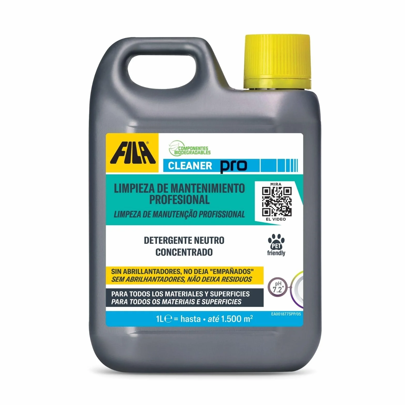 Detergente pH Neutro CLEANER PRO para Pavimentos y Revestimientos Mármol Gres Resina Vinilo Madera