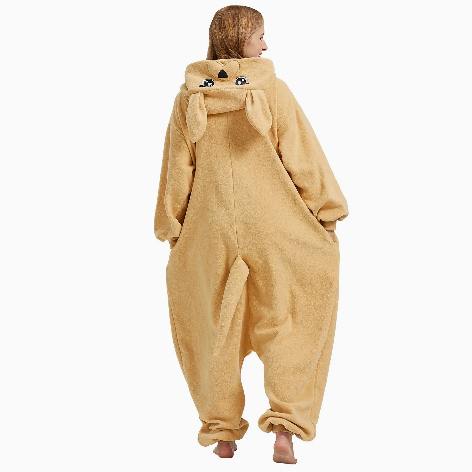 Pijama de perro Golden Retriever para Halloween, disfraz unisex de dibujos animados, animal, Navidad, cosplay