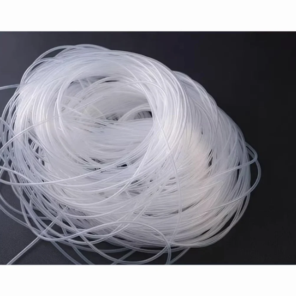 Manguera De Goma Transparente De Grado Alimenticio Tubo De Silicona Suave Micro Flexible 1 Metro 1.5x2.5mm