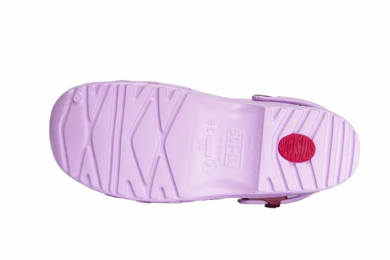CALZURO Light - Zuecos Sanitarios Profesionales CE, Blanco, Verde, Lila, Rosa, Naranja, Azul, Negro