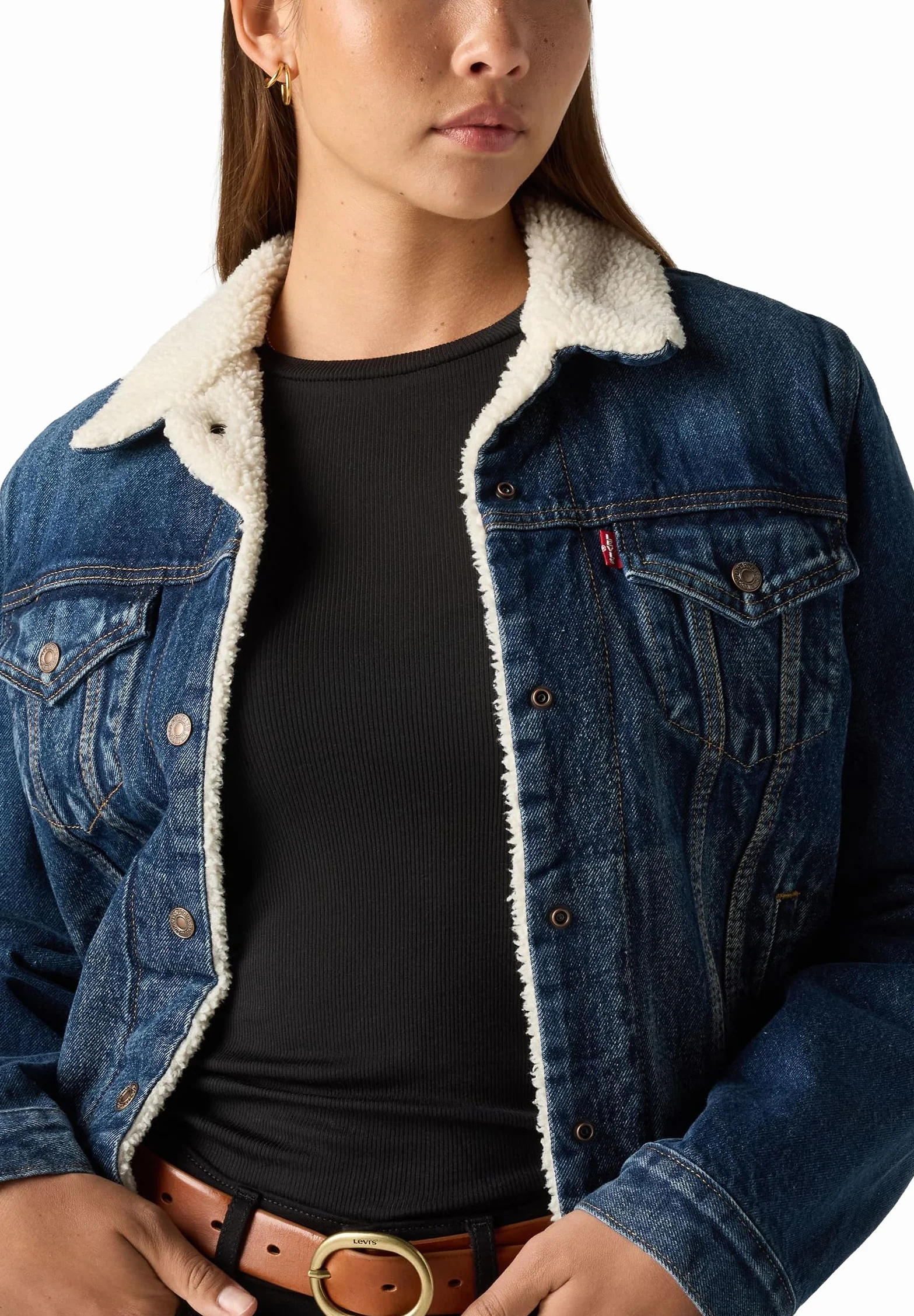 Levi's Original Sherpa Trucker Chaqueta Mujer