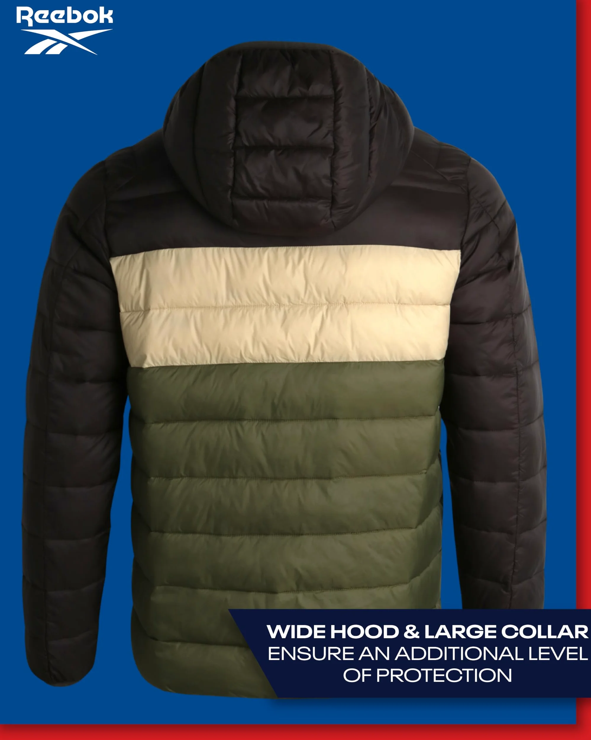 Reebok M Packabl Glacir Jkt plumas Hombre