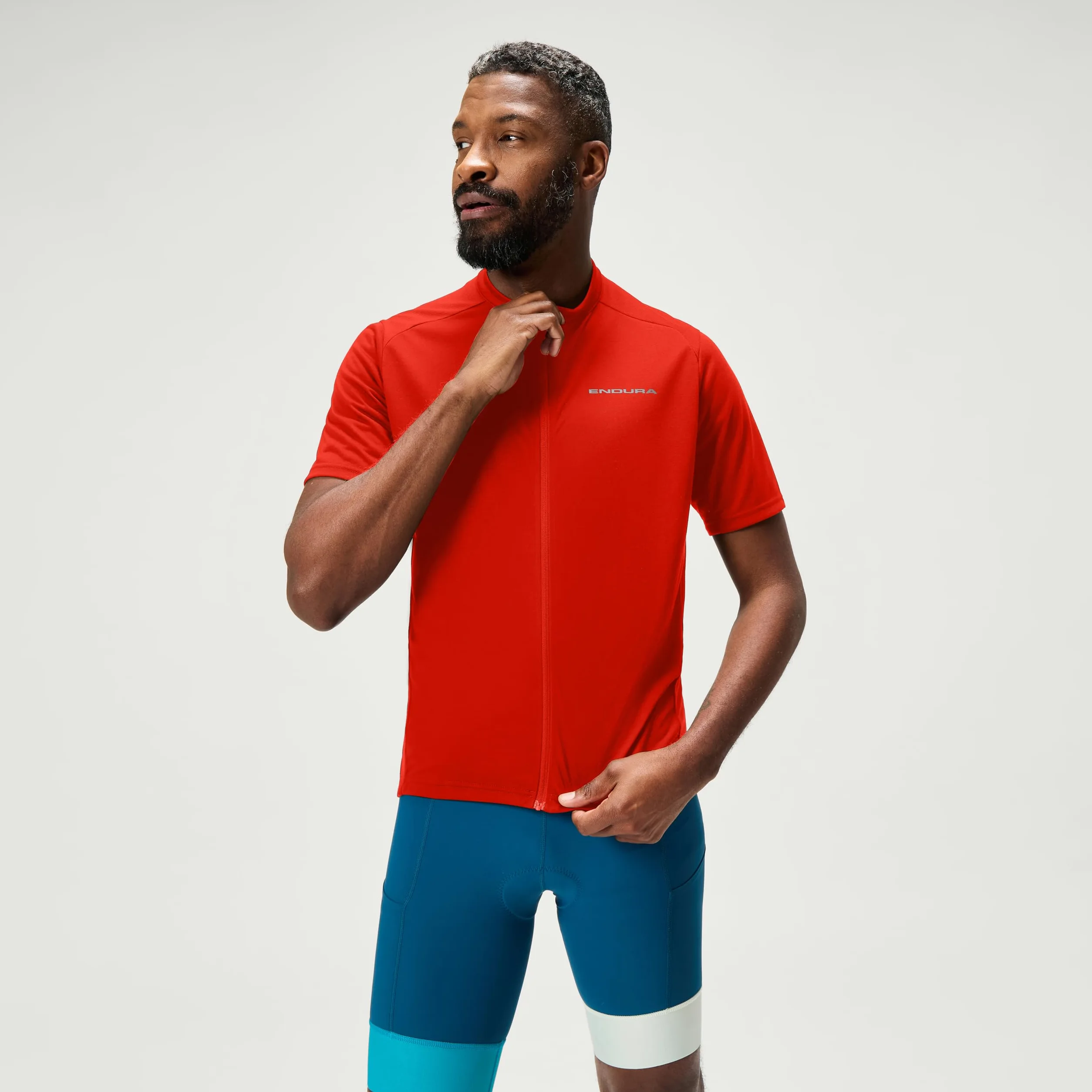 ENDURA Camiseta con Cremallera Loop Short Sleeve Jersey Hombre (Pack de 1)