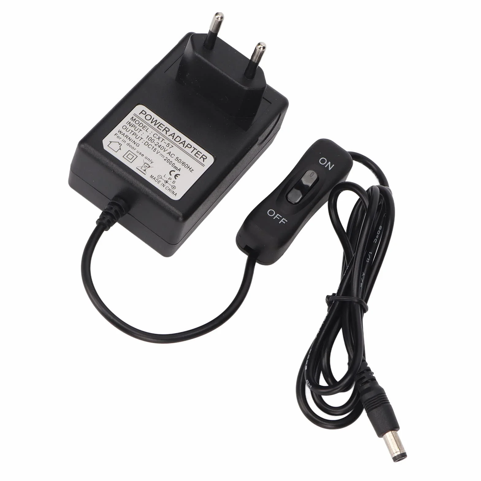 Cortador de Alambre Caliente 15V 2000mA Fuente de Alimentación 100-240V UE