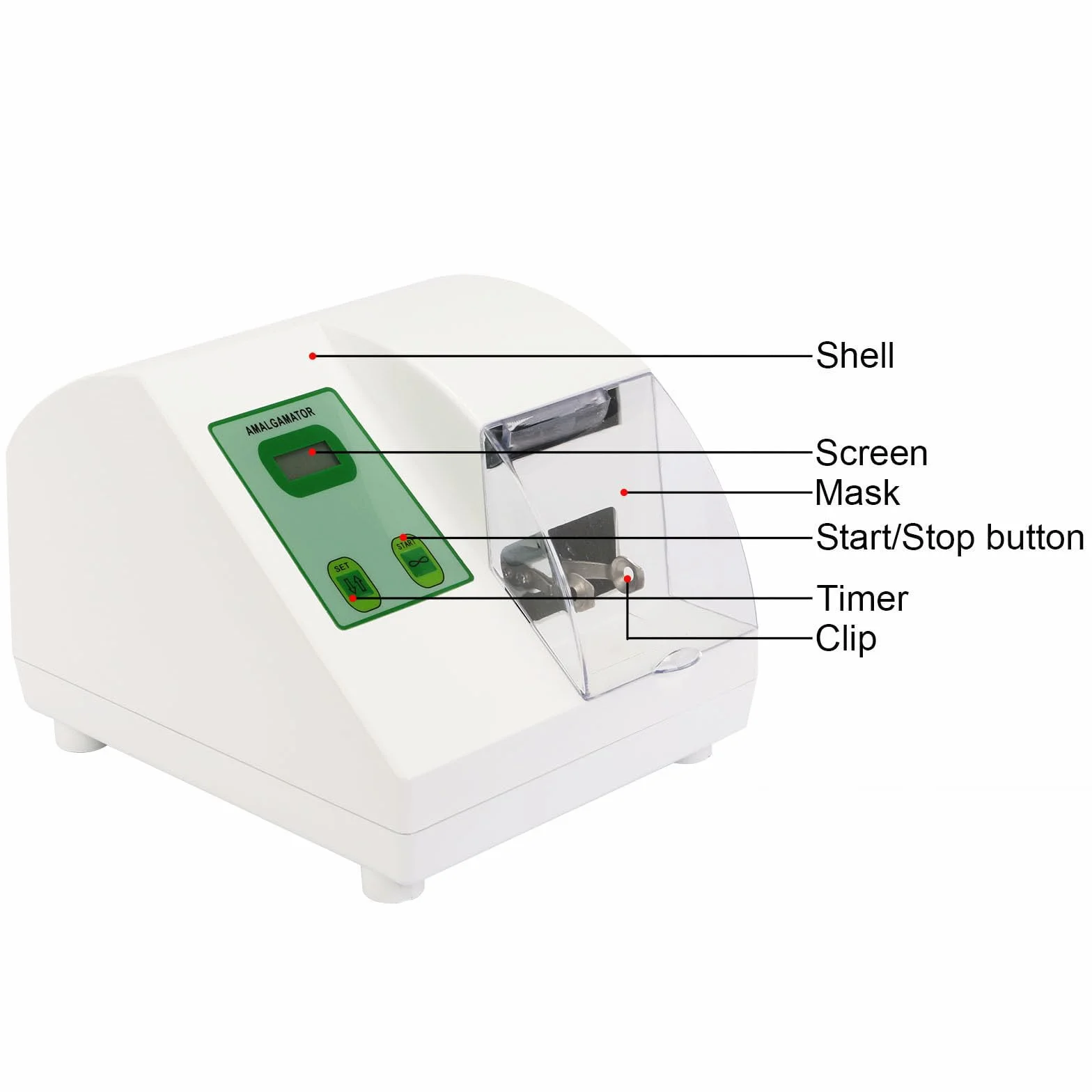 Amalgamator Digital de Alta Velocidad para Laboratorio Dental